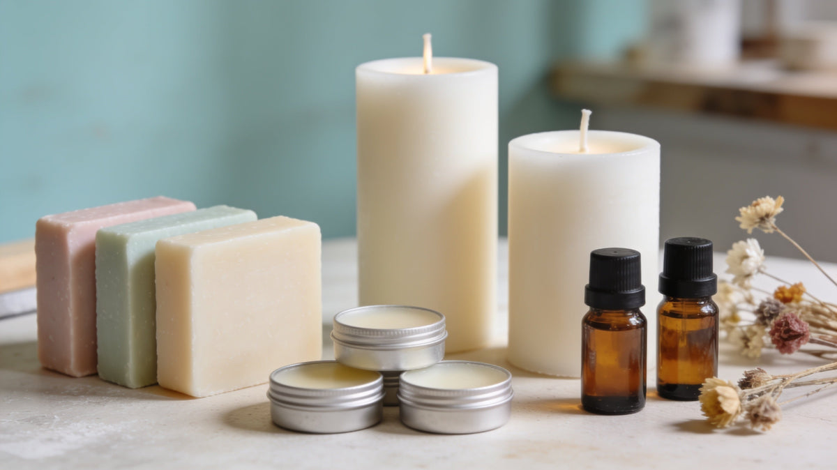Buying Raw Materials for Handmade Soap, Candles and Lip Balms: Safety, Documents and Small-Pack Ordering
