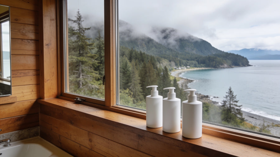 Hotel toiletries for Vancouver, Whistler and British Columbia