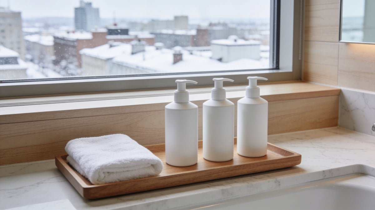 Private-label hotel toiletries for Canadian hotels and resorts
