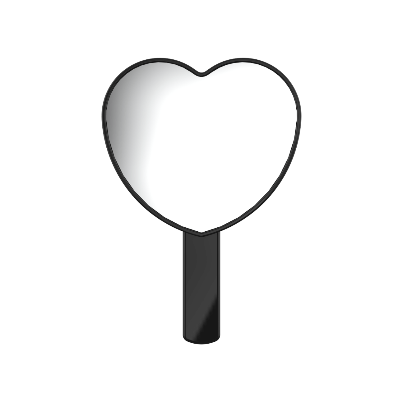 Hand Mirror Heart L