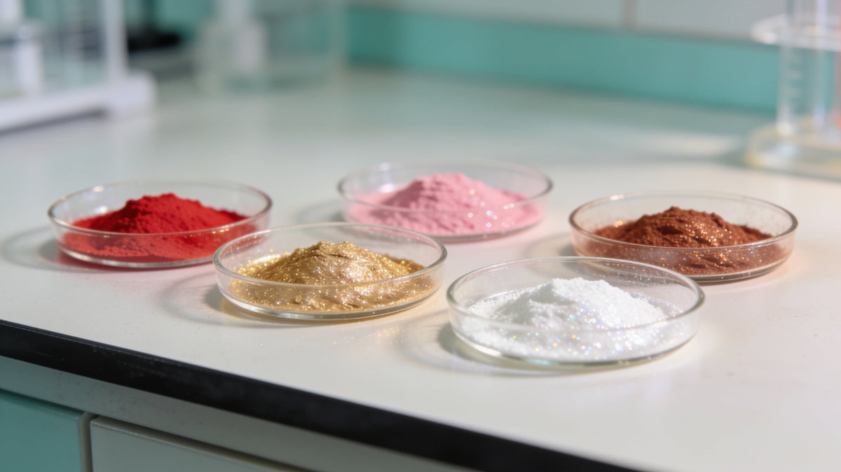 Cosmetic Pigments and Colourants for Makeup: Permitted Lists, Lakes vs Mineral Pigments and Mica Sourcing