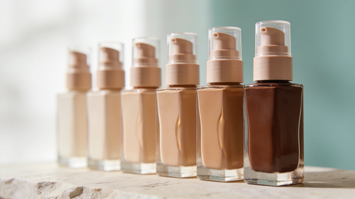 Foundation and Concealer Shade Range Development: Undertones, Pigments and Real-Skin Testing