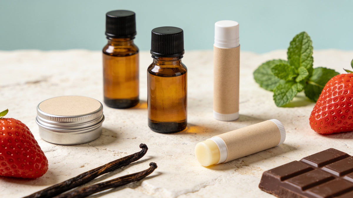 Lip Balm Flavour Oils vs Food Flavour Oils: Food-Grade Rules, FSSAI, Lip-Safe Flavours and Sweeteners