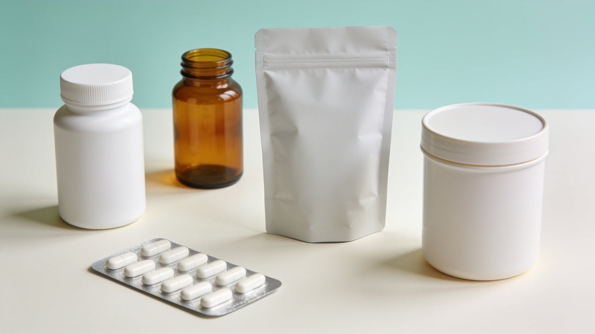 Supplement Packaging Guide: HDPE and PET Bottles, Blisters, Pouches, Desiccants and Seals