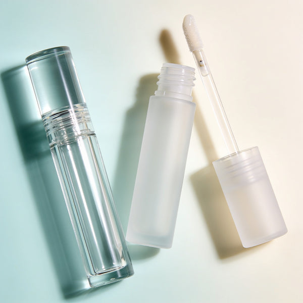 ML8839 Round PET LIP Gloss (sponge) 5.5 ml