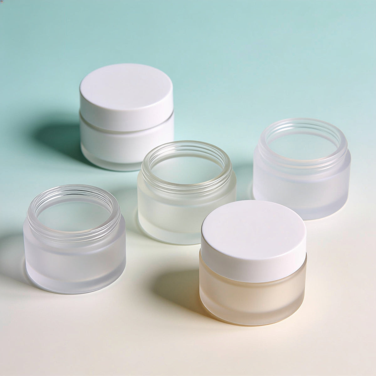 CJ003-DOUBLE Cream Jar 50 g