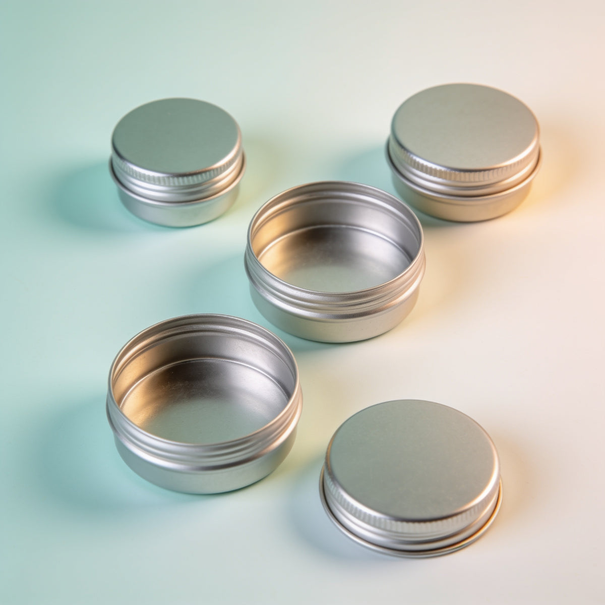 Round Aluminum Jar 50 g D