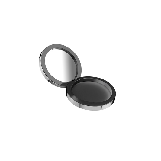 RC8807C Round Magnetic Refillable Aluminum Compact