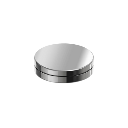 RC8809C Round Magnetic Refillable Aluminum Compact