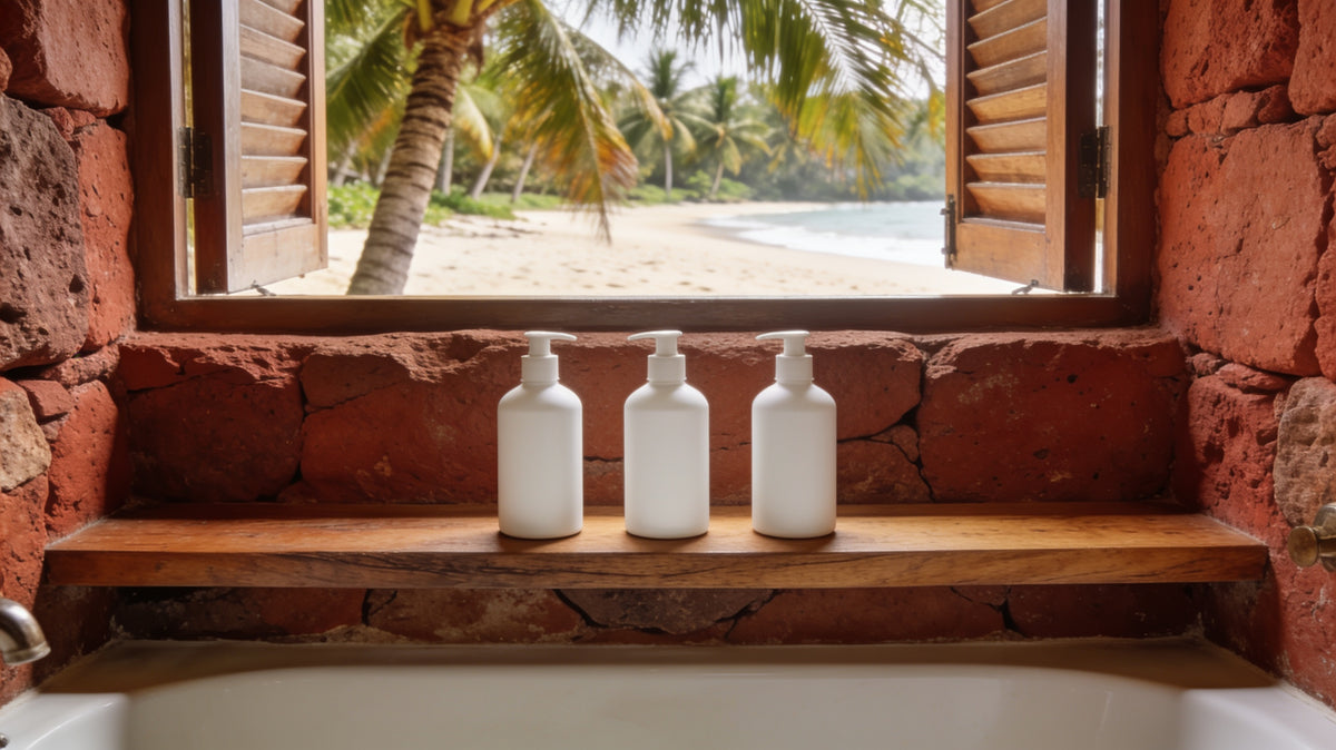 Hotel toiletries for Goa beach resorts, villas and boutique stays