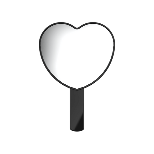 Hand Mirror Heart L