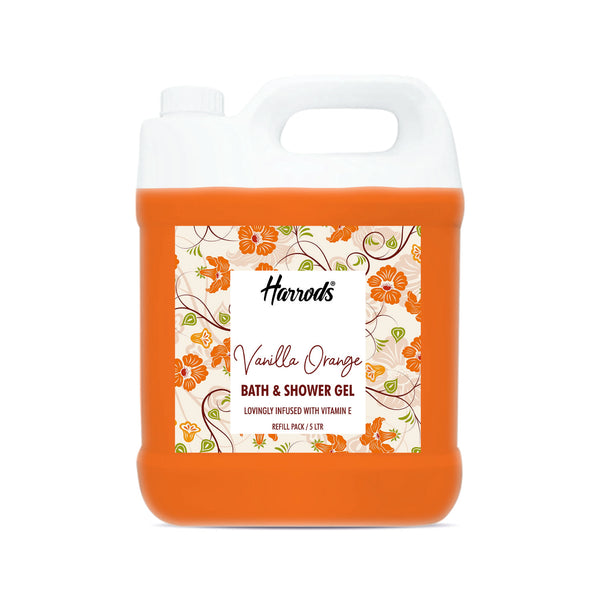 Vanilla Orange Body Wash - 5 Litre