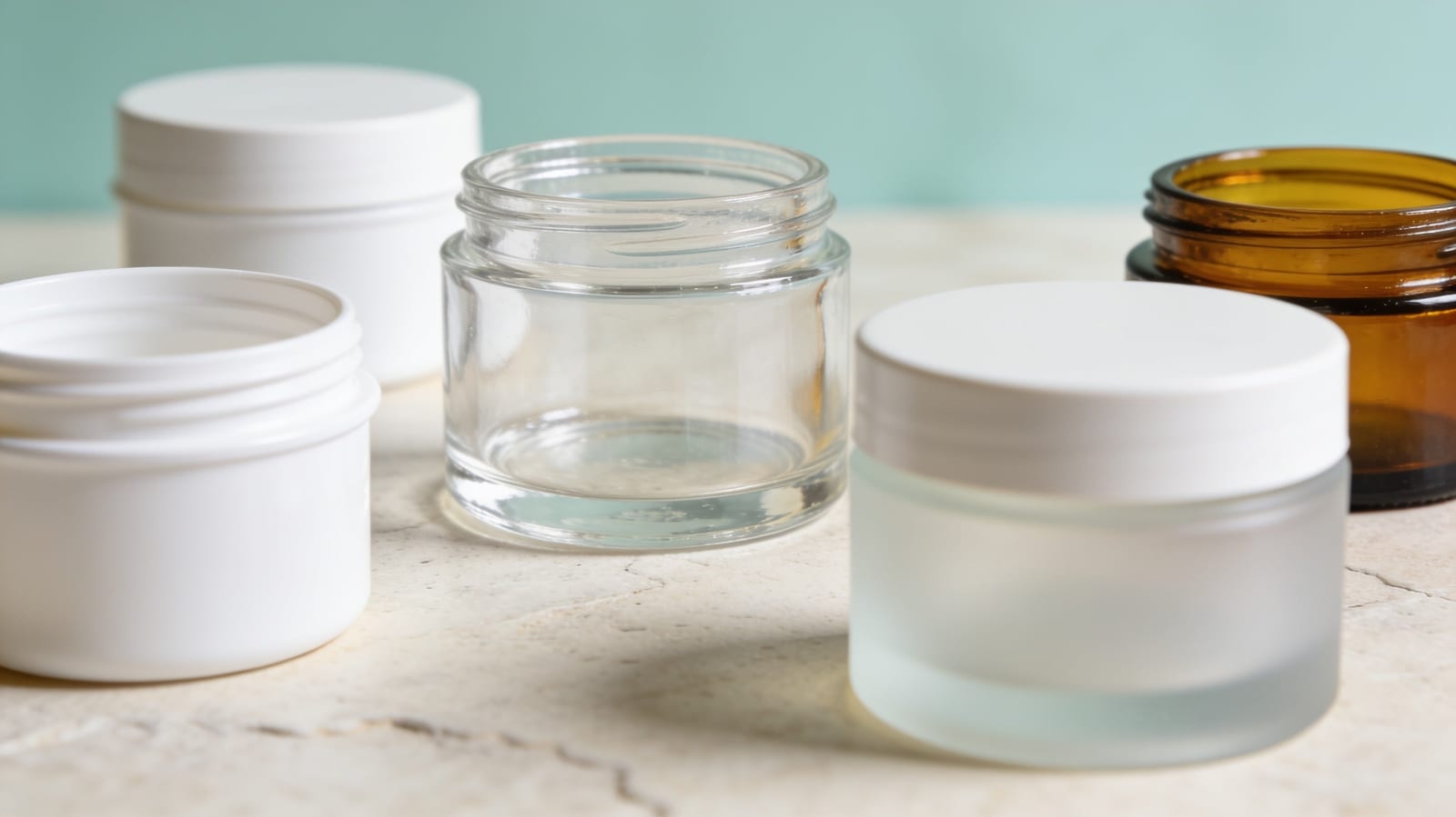 Cosmetic Jars Guide: PP, PET, Acrylic, Glass and Double-Wall Jars Compared – Harrods Health